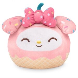 Sanrio Reversible 4" Plushie - My Melody Hello Kitty Kuromi Officially Licensed